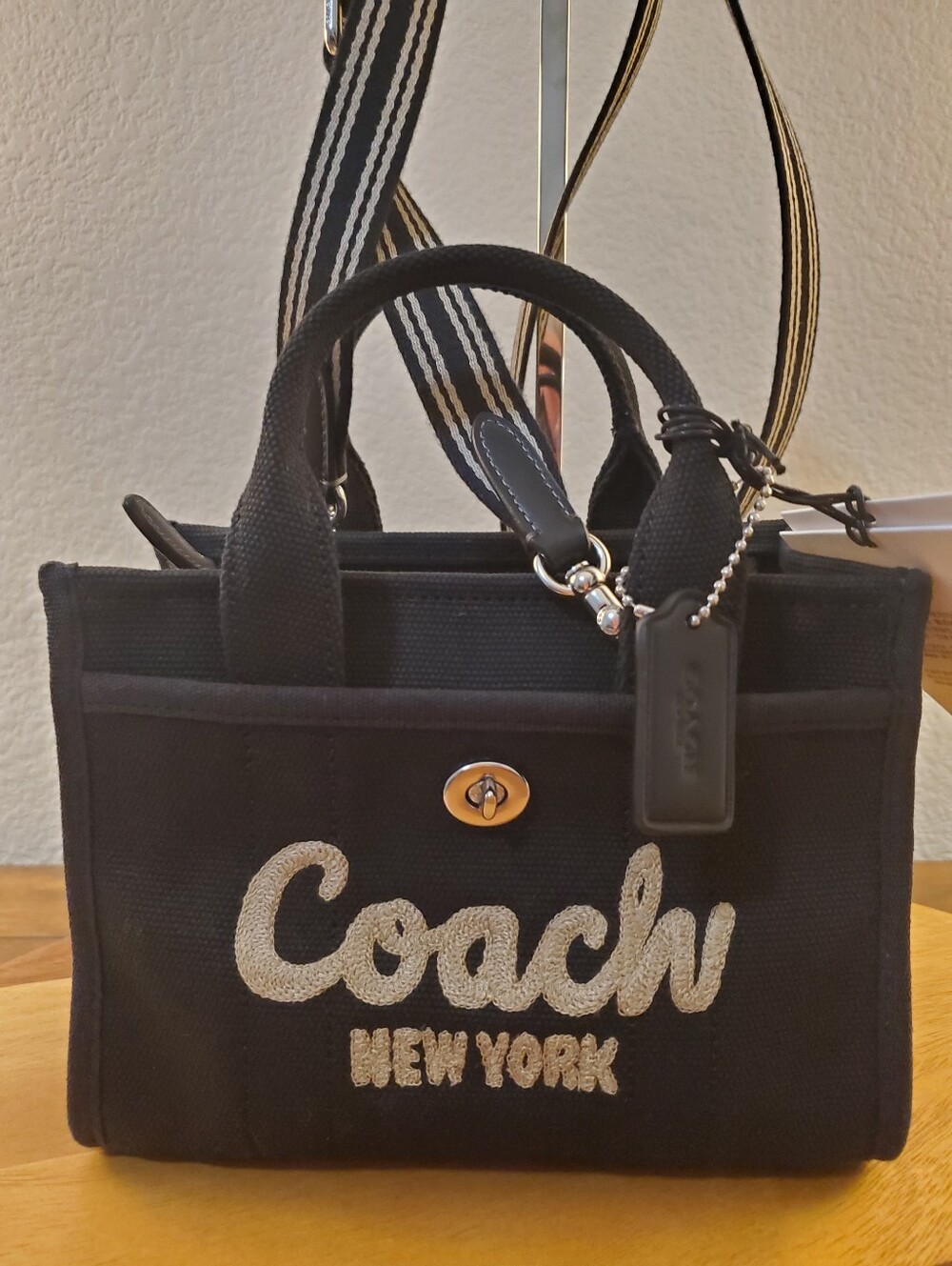 COACH CANVAS MINI TOTE 20 NEW WITH TAGS!